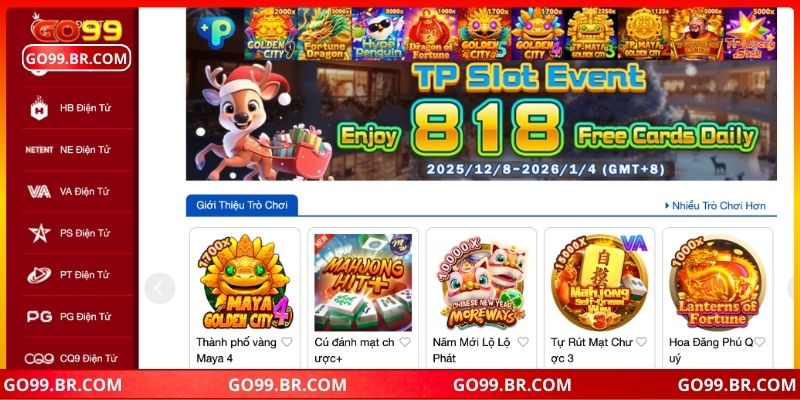 Nổ hũ tại Go99 mang đến nhiều tính năng tiện lợi